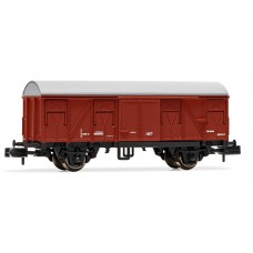 2-AXLE CLOSED WAGON BR/BLACK EJERCITO TIERRA V