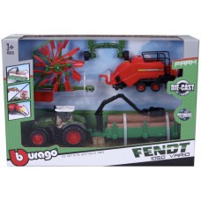 Fendt - 1050 VARIO - motorized with Whirl Rake, Baler Lifter & Tree Forwarder