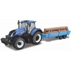 NEW HOLLAND - T7.315 TRACTOR + TRAILER