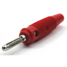 Labory plug - 4 mm - Red