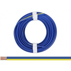 Triple wire -  3x0,14mm² - blue/blue/yellow - 5 meters