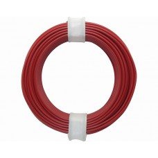 Wire - 0.04 mm² 10m - Red