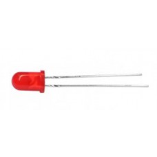 ø5mm red diffuus 19mcd 50°