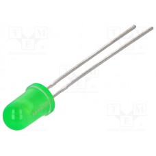 ø5mm green transparant 60mcd 40°