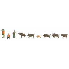 151701 - Hunter And Wild Boars