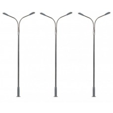 180101 - LED Street Lighting. Curved Street Lamp 3 Pieces