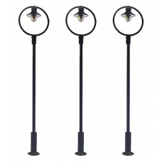 180105 - LED Park Lighting Spherical Hanging Lamp 3 Pieces