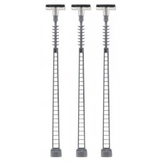272118 - LED Lattice Pole Luminaire Warm White 3 Pcs.