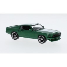 Ford Mustang Custom metallic green, 1969,