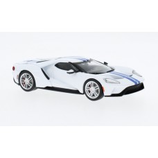 Ford GT white, blue, 2017,