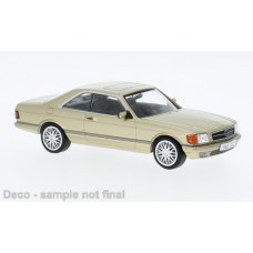 Mercedes 500 SEC (C126) metallic beige, 1981,