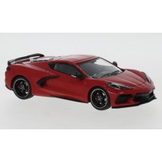 Chevrolet Corvette C8 Stingray red, 2020,