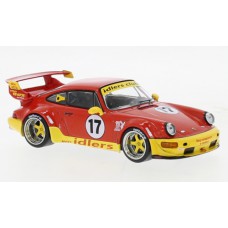Porsche 911 (964) RWB red, yellow, Idlers,
