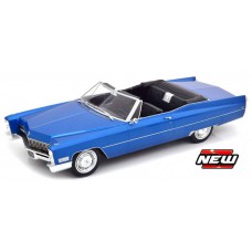 Cadillac - DEVILLE CONVERTIBLE - Metallic Blue - 1967