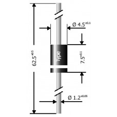 1N5408 - 3A 1000V