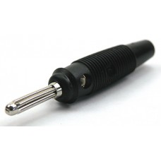 Labory plug - 4 mm - Black