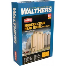 532942 - Modern Grain Head House With Silos