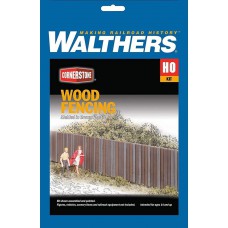 533521 - Wooden Fence 3 Pcs
