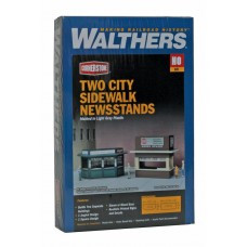 533773 - Two City Sidewalk Newsstands