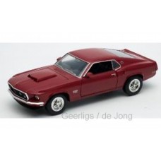 Ford - Mustang Boss - Red - 1969