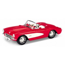 Chevrolet - Corvette - Red/White - 1957