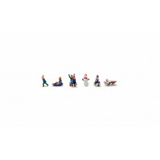 A1966 - Children Sledding